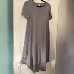 —XXS microstriped LuLaRoe Carly Dress